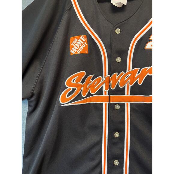 Chase Authentic Tony Stewart Jersey The Home Depot #20 Thick Nascar Stitched XL - Picture 4 of 11